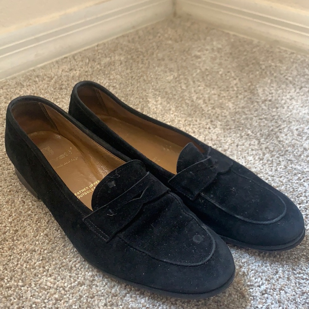 Gravati Suede Penny Keeper Loafers
